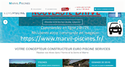 Desktop Screenshot of marvil-piscines.fr
